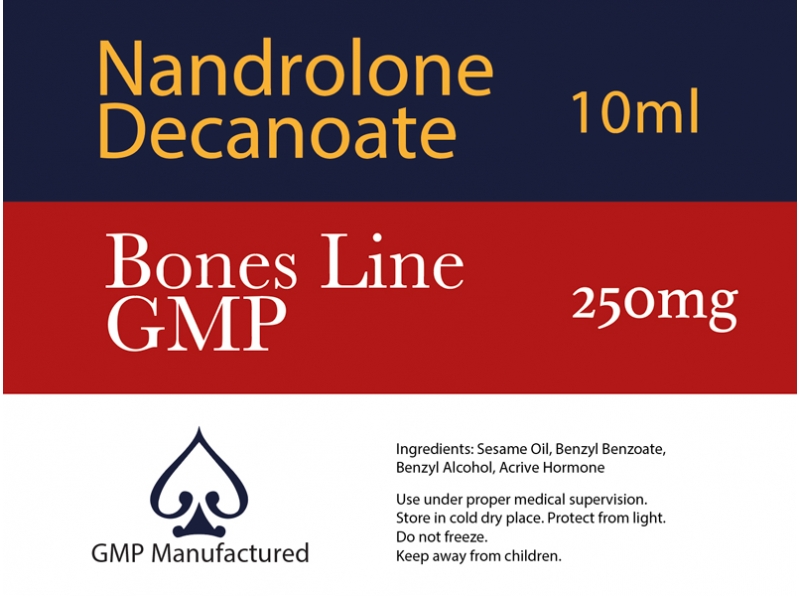 Nandrolone Phenylpropionate NPP GMP Bones Line 100mg 10ml