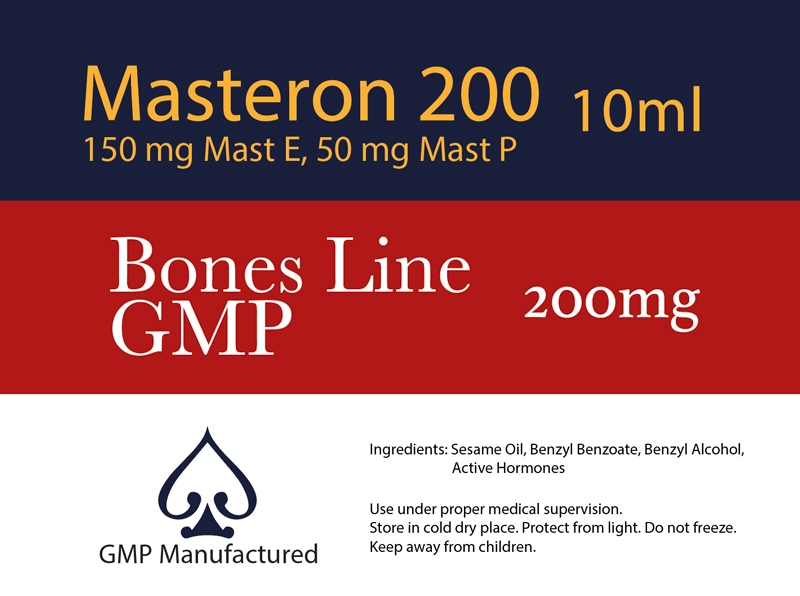 Masteron Enanthate Blend GMP Bones Line 200mg 10ml