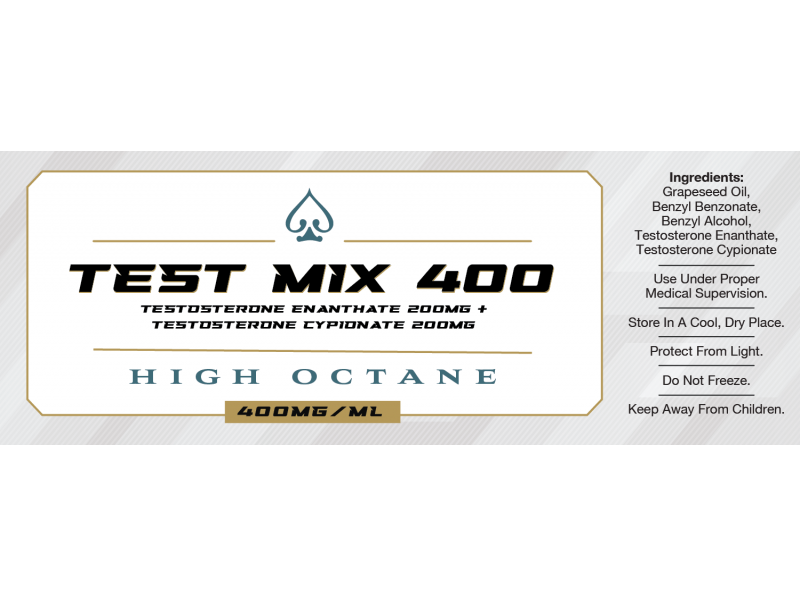 Test MIx 400 Test Cyp 200 plus Test E 200 GMP High Octane