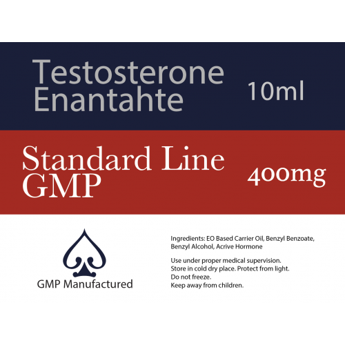Testosterone Enanthate 400mg GMP Standard Line 10ml