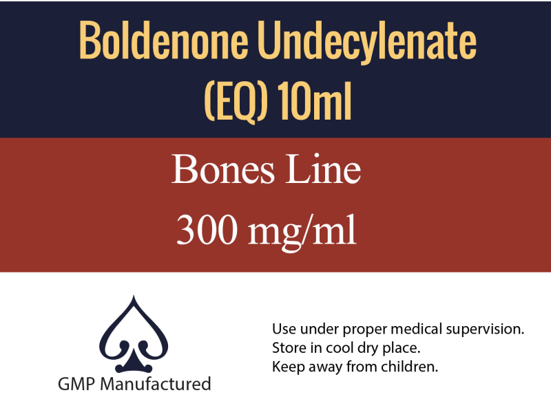 Boldenone Undecylenate EQ GMP Bones Line 300mg 10ml