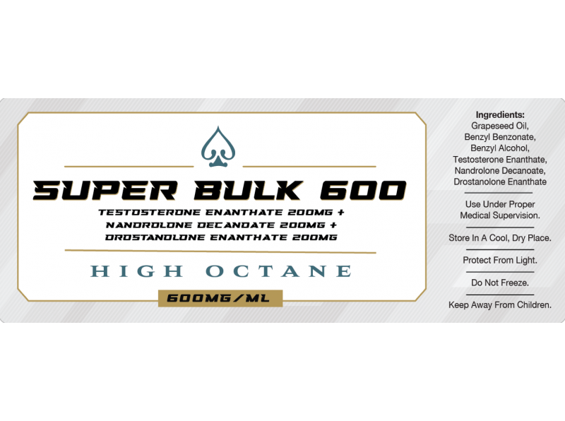 Super Bulk 600 High Octane GMP (Test E , Deca, Mast E)