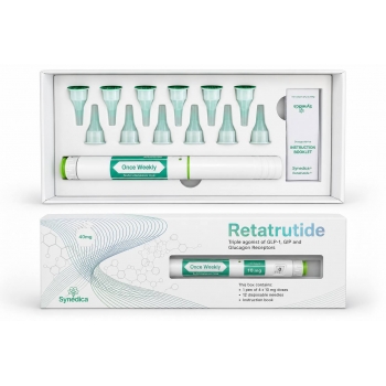 Retatrutide Pen (includes 12 pins) 40mg NO MIXING
